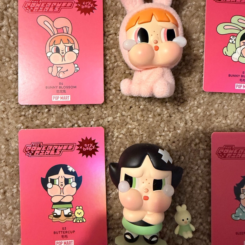 Pop Mart Powerpuff Girls x Crybaby Figurines - Picture 9 of 9